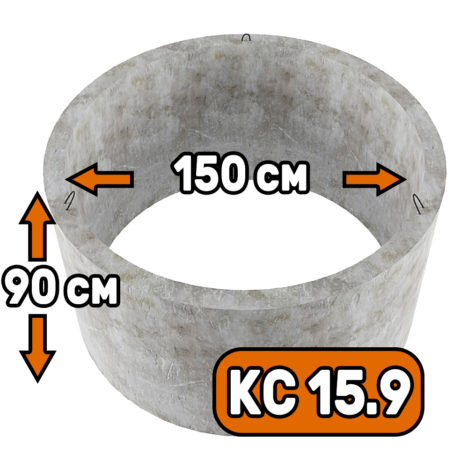Кольцо стеновое КС 15-9 - фото