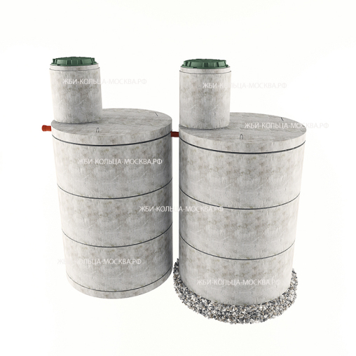 Септик под ключ на 11 человек